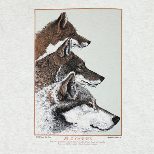 Liberty Graphics Wild Canines Short Sleeve T-Unisex - Clothing - Tops-Liberty Graphics-Appalachian Outfitters