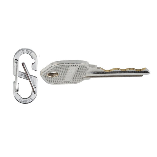 Nite Ize S-Biner NanoLock - Stainless - 4 Pack-Camping - Accessories-Nite Ize-Appalachian Outfitters