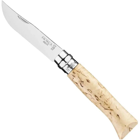 Opinel No.08 Limited Edition - "Sampo" Curly Birch-Camping - Accessories - Knives-Opinel-Appalachian Outfitters