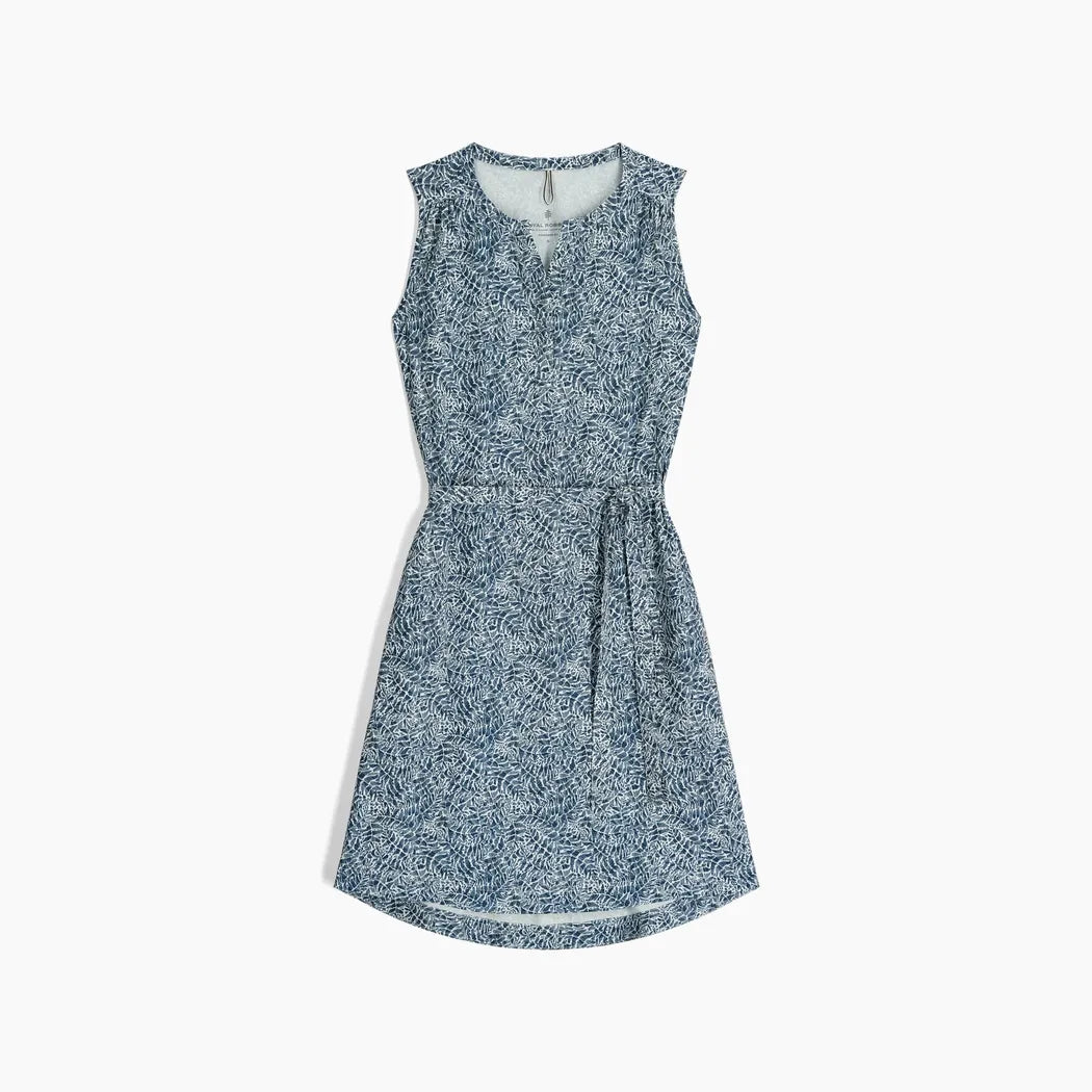 Royal Robbins Women's Spotless Traveler Tank Dress-Women's - Clothing - Dresses-Royal Robbins-Deep Blue Briar-S-Appalachian Outfitters