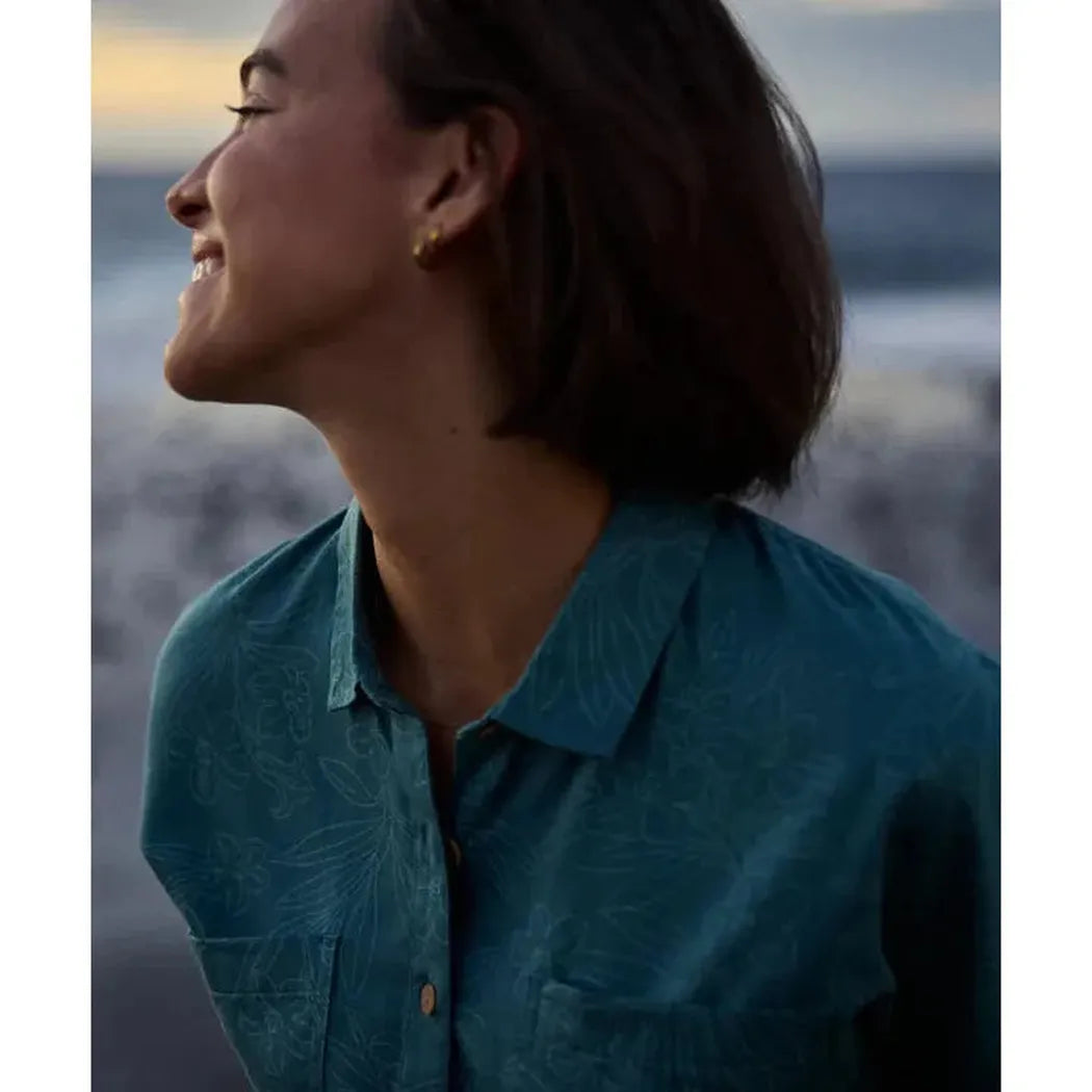Sherpa Adventure Gear Women's Palmo Short Sleeve Shirt-Women's - Clothing - Tops-Sherpa Adventure Gear-Appalachian Outfitters