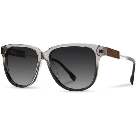 Shwood Handcrafted Mckenzie-Accessories - Eyewear - Sunglasses-Shwood Handcrafted-Moonlight // Elm Burl-Grey Fade Polarized-Appalachian Outfitters