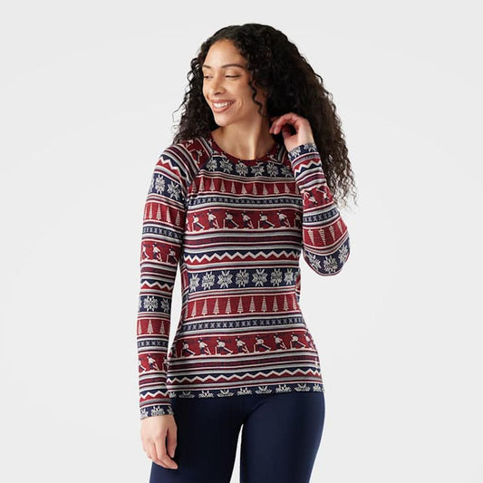 Smartwool Women's Classic Thermal Merino Base Layer Crew-Women's - Clothing - Baselayer-Smartwool-Appalachian Outfitters