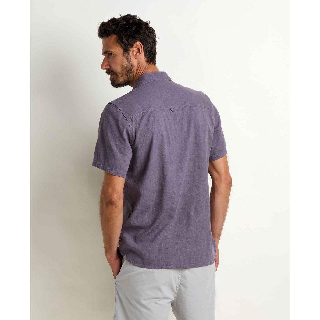 Toad & Co Men's Taj Hemp Short Sleeve Shirt-Men's - Clothing - Tops-Toad & Co-Appalachian Outfitters