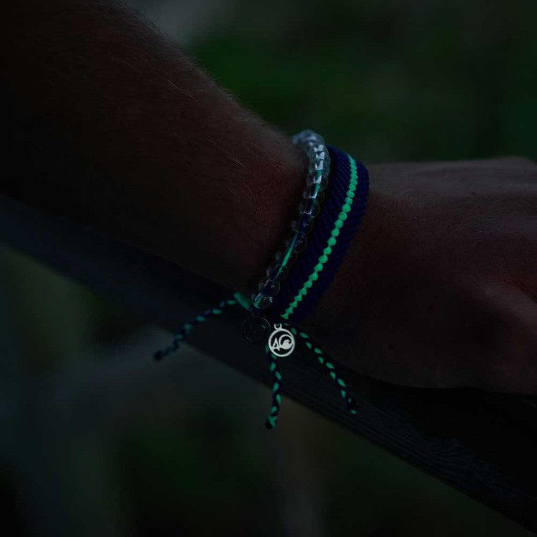 4Ocean Deep Sea Beaded-Accessories - Jewelry-4Ocean-Abyssal Blue Glow-Appalachian Outfitters