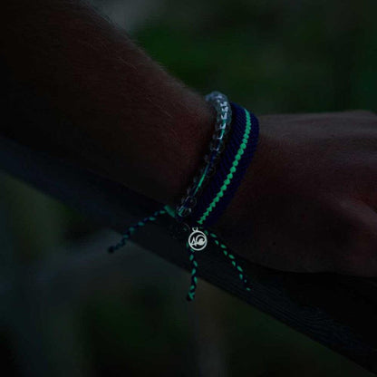 4Ocean Deep Sea Beaded-Accessories - Jewelry-4Ocean-Abyssal Blue Glow-Appalachian Outfitters