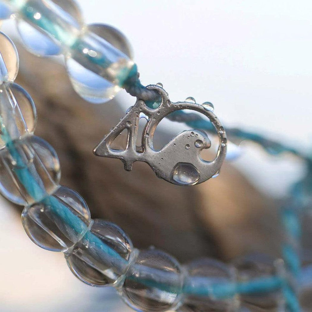 Dolphin-Accessories - Jewelry-4Ocean-Aqua/Light Grey-Appalachian Outfitters