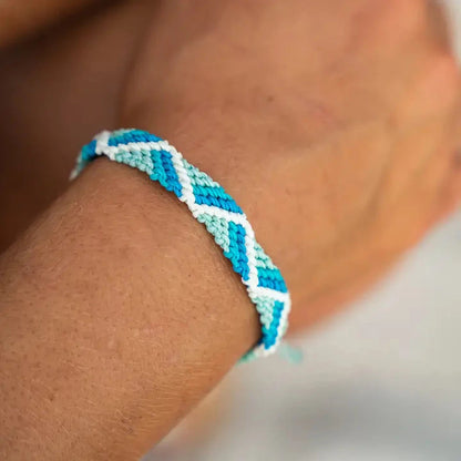 4Ocean Riptide Bracelet-Accessories - Jewelry-4Ocean-Mint Glow-Appalachian Outfitters