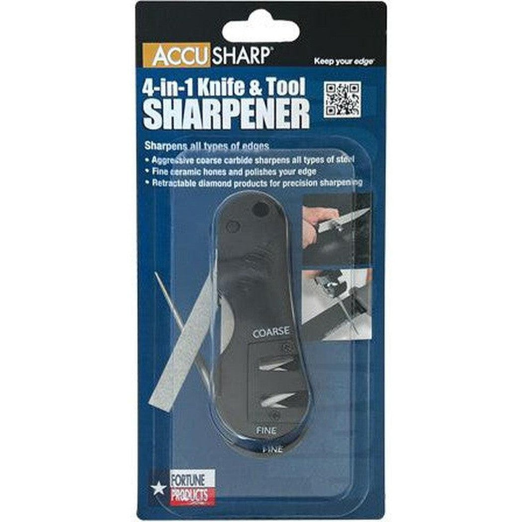 AccuSharp 4-in-1 Knife & Tool Sharpener-Camping - Accessories - Knife & Axe Accessories-AccuSharp-Appalachian Outfitters