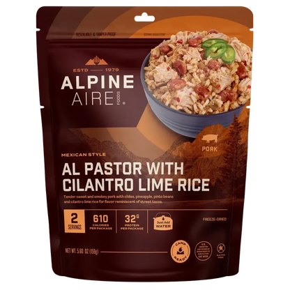 AlpineAire Al Pastor with Cilantro Lime Rice-Food - Backpacking-AlpineAire-Appalachian Outfitters