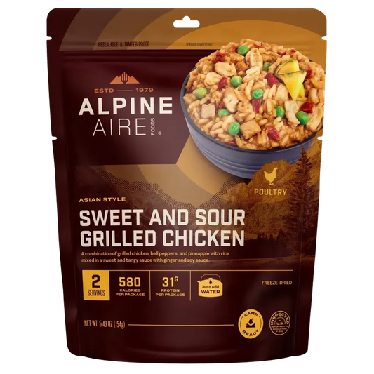 AlpineAire Sweet and Sour Grilled Chicken-Food - Backpacking-AlpineAire-Appalachian Outfitters