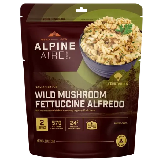 AlpineAire Wild Mushroom Fettuccine Alfredo-Food - Backpacking-AlpineAire-Appalachian Outfitters