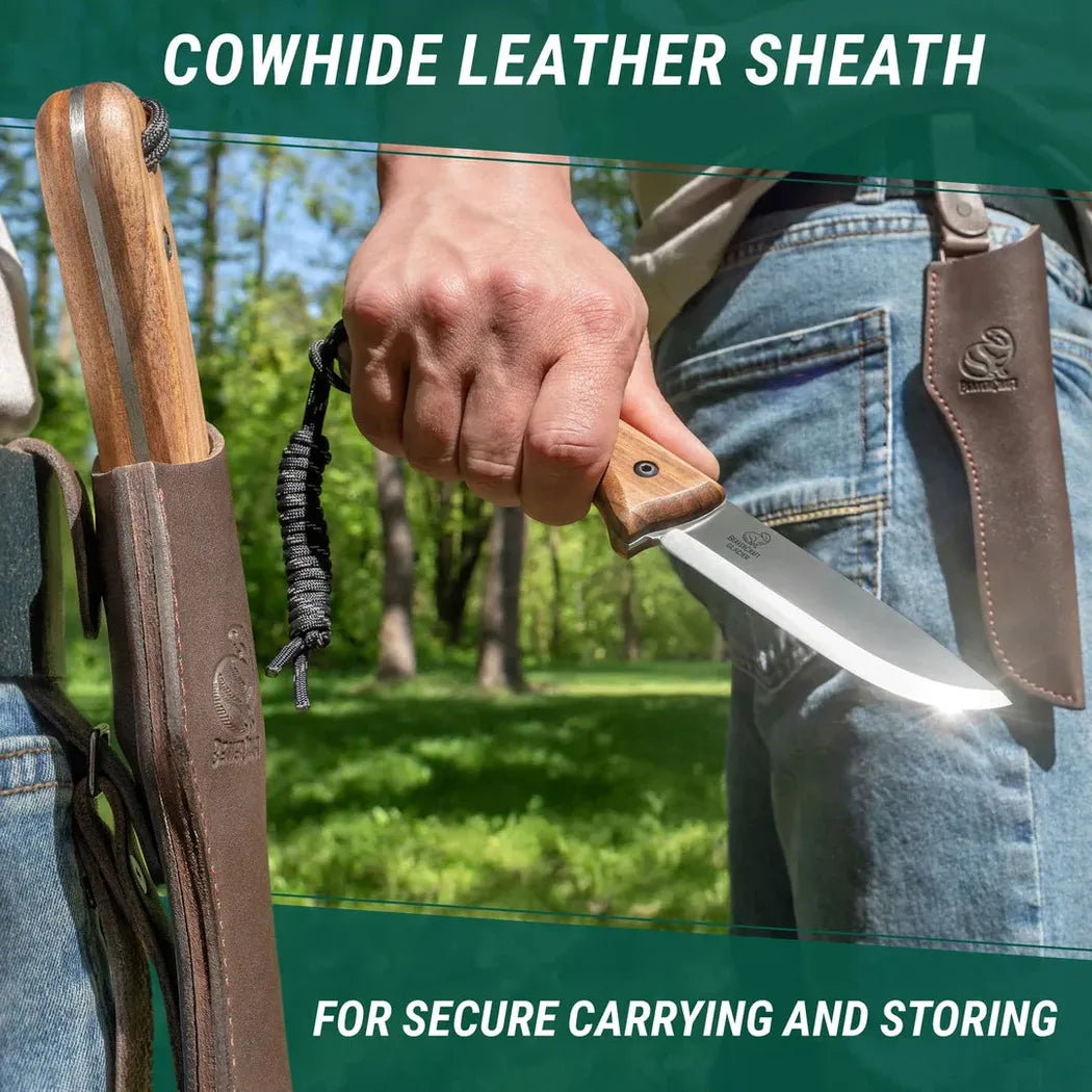 Beavercraft BSH2 Bushcraft Knife-Camping - Accessories - Knives-Beavercraft-Appalachian Outfitters