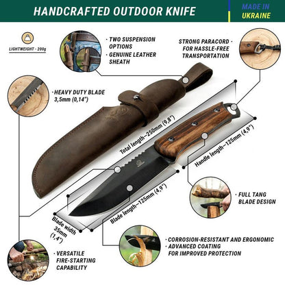 BSH4 Bushcraft Knife-Camping - Accessories - Knives-Beavercraft-Appalachian Outfitters