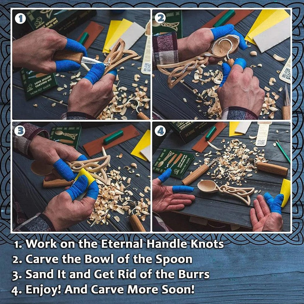 Celt Spoon Carving Kit-Camping - Accessories - Knives-Beavercraft-Appalachian Outfitters