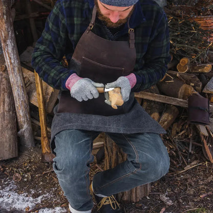 Beavercraft Cowhide Apron Leather-Camping - Accessories-Beavercraft-Appalachian Outfitters