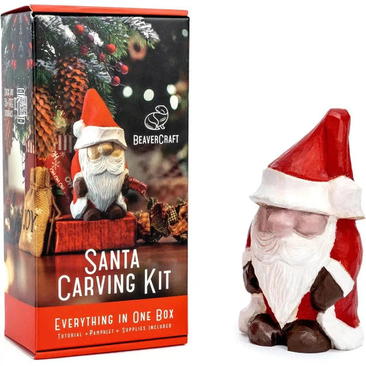 Beavercraft Santa Carving Hobby Kit-Camping - Accessories - Knives-Beavercraft-Appalachian Outfitters