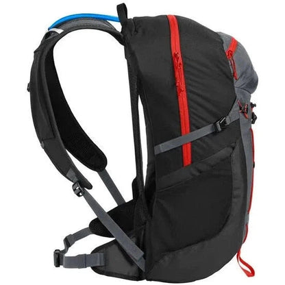 CamelBak Fourteener 26 3L-Camping - Backpacks - Hydration Packs-CamelBak-Graphite/Red Poppy-Appalachian Outfitters