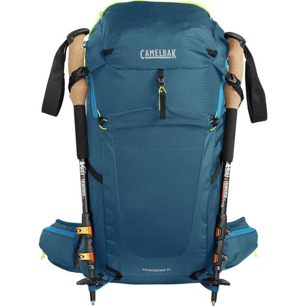 Fourteener 32-Camping - Backpacks - Backpacking-CamelBak-Gibraltar Navy/Summer Lime-Appalachian Outfitters