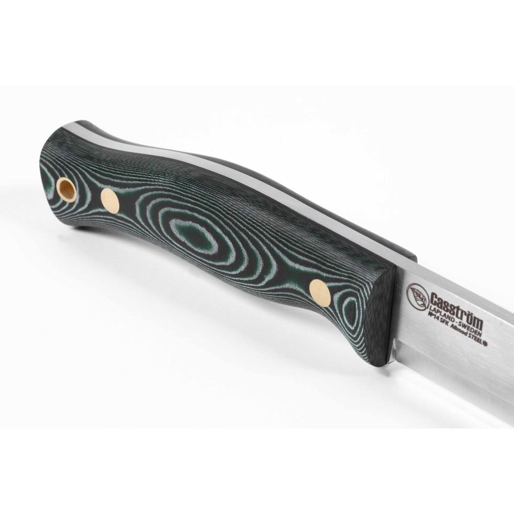 Casstrom No 14 Swedish Forest Knife Green Micarta with Firesteel-Camping - Accessories - Knives-Casstrom-Appalachian Outfitters