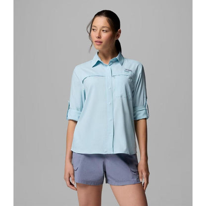 Columbia Sportswear Women's PFG Castback Woven Long Sleeve-Women's - Clothing - Tops-Columbia Sportswear-Appalachian Outfitters