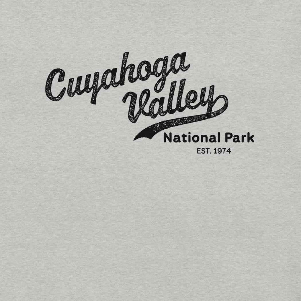 Cuyahoga Valley Clothing Company CVNP Vintage Script T-Shirt-Unisex - Clothing - Tops-Cuyahoga Valley Clothing Company-Appalachian Outfitters
