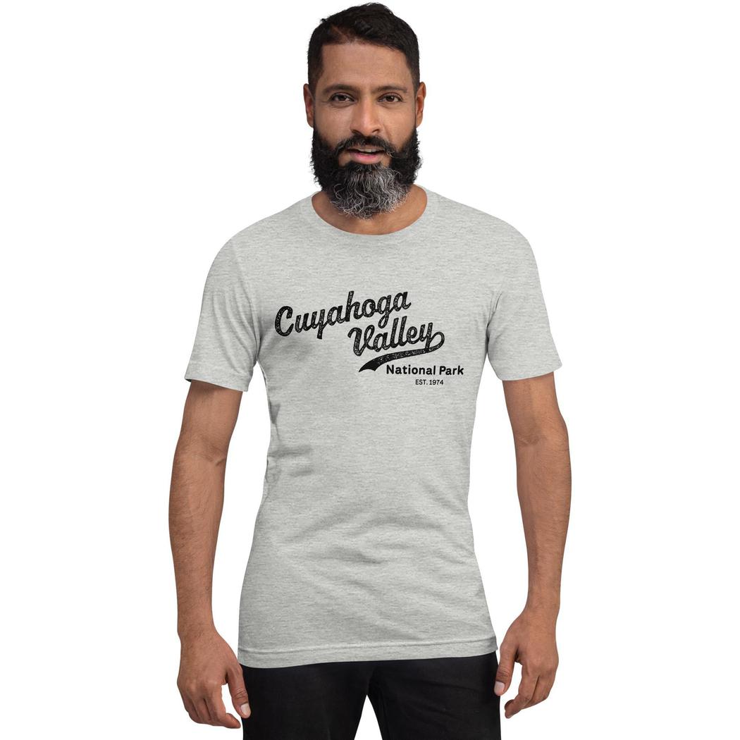 Cuyahoga Valley Clothing Company CVNP Vintage Script T-Shirt-Unisex - Clothing - Tops-Cuyahoga Valley Clothing Company-Appalachian Outfitters