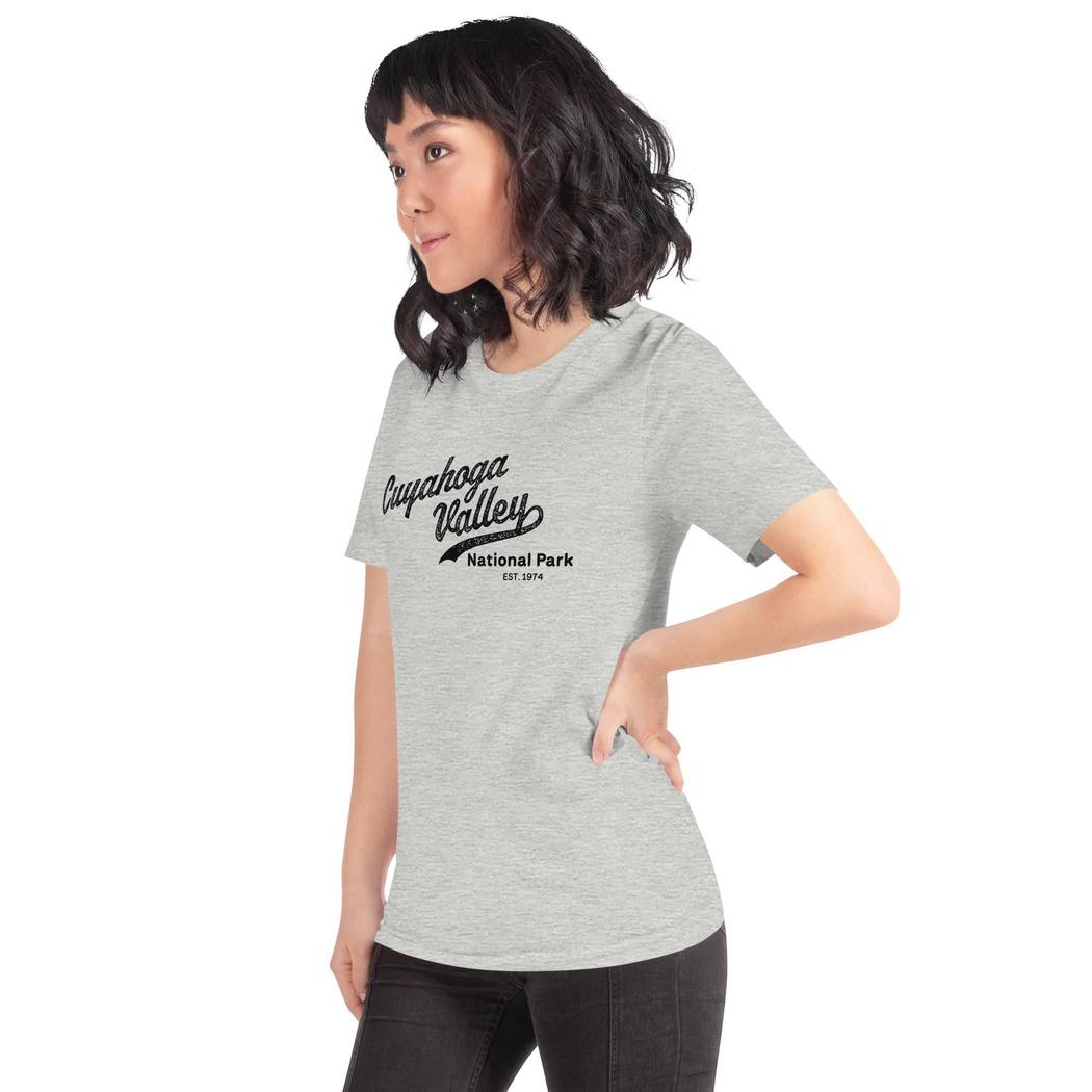 Cuyahoga Valley Clothing Company CVNP Vintage Script T-Shirt-Unisex - Clothing - Tops-Cuyahoga Valley Clothing Company-Appalachian Outfitters
