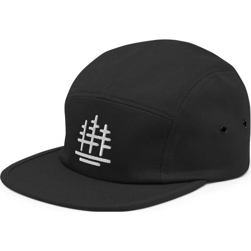 Cuyahoga Valley Clothing Company Tree Logo 5 Panel Cap-Accessories - Hats - Unisex-Cuyahoga Valley Clothing Company-Appalachian Outfitters