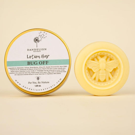 Dandelion Naturals Lotion Tallow Bar - Natural Bug Repellant-Camping - First Aid - Skin Care-Dandelion Naturals-Appalachian Outfitters
