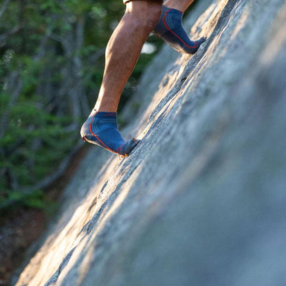 Men's Light Hiker No Show with Cushion-Accessories - Socks - Men's-Darn Tough-Appalachian Outfitters