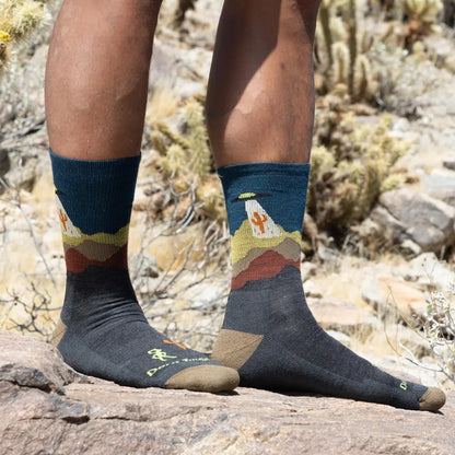 Darn Tough Men's Spaced Out Micro Crew Lightweight Hiking Socks-Accessories - Socks - Men's-Darn Tough-Appalachian Outfitters