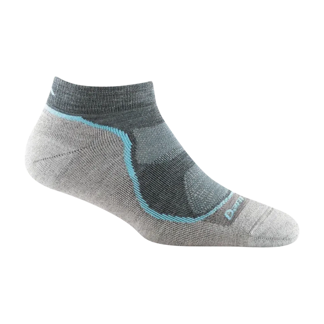 Darn Tough Women's Light Hiker No Show Lightweight with Cushion-Accessories - Socks - Women's-Darn Tough-Slate-S-Appalachian Outfitters