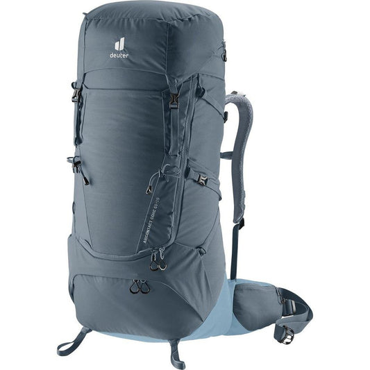 Aircontact Core 65 + 10-Camping - Backpacks - Backpacking-Deuter-Graphite Shale-Appalachian Outfitters