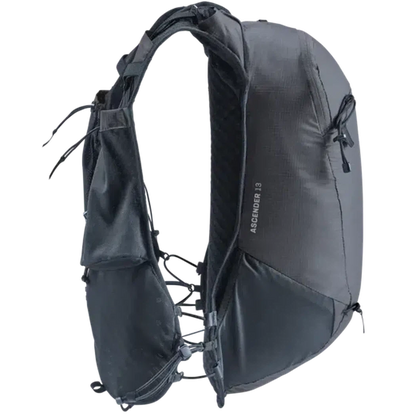 Deuter Ascender 13 w/ (2) 500 ml Flask-Camping - Backpacks - Daypacks-Deuter-Black-Appalachian Outfitters