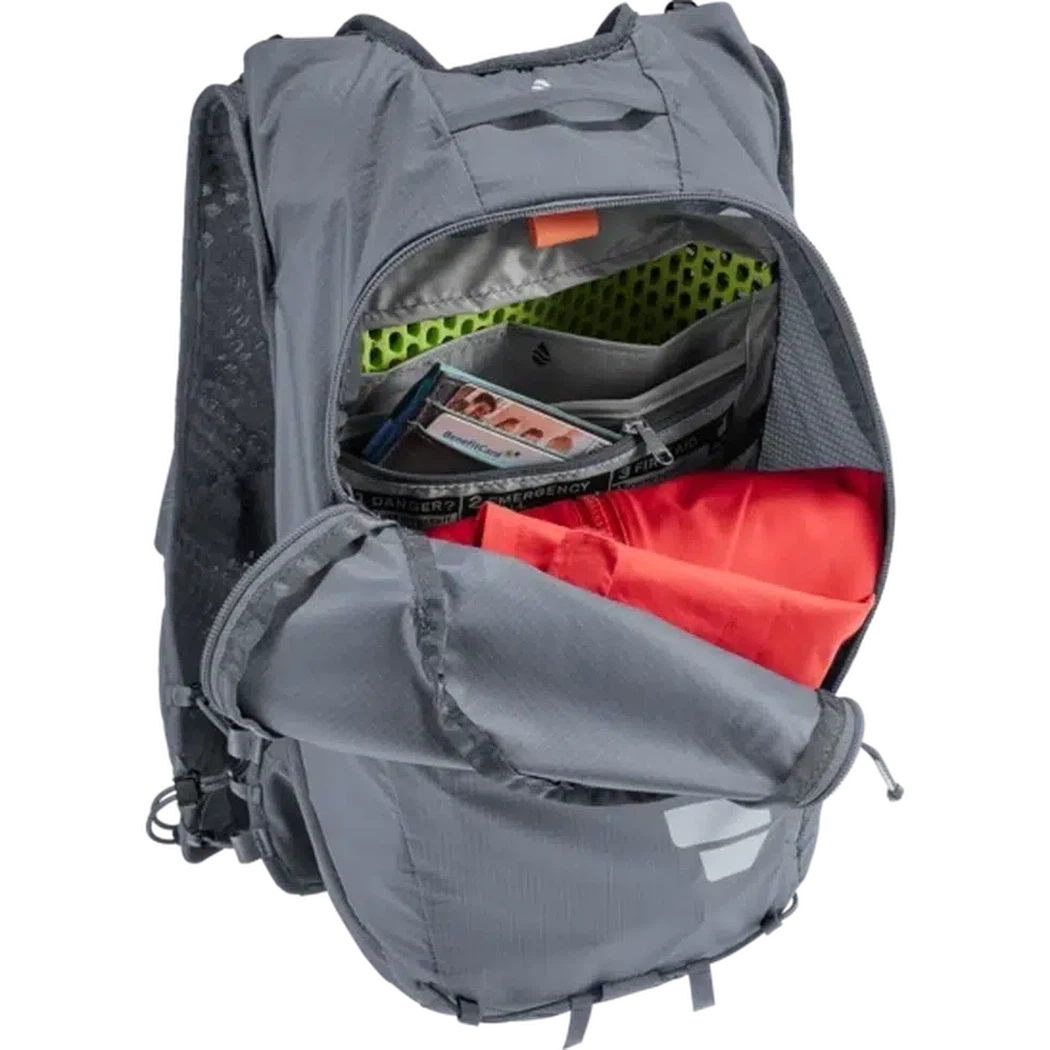 Deuter Ascender 13 w/ (2) 500 ml Flask-Camping - Backpacks - Daypacks-Deuter-Black-Appalachian Outfitters