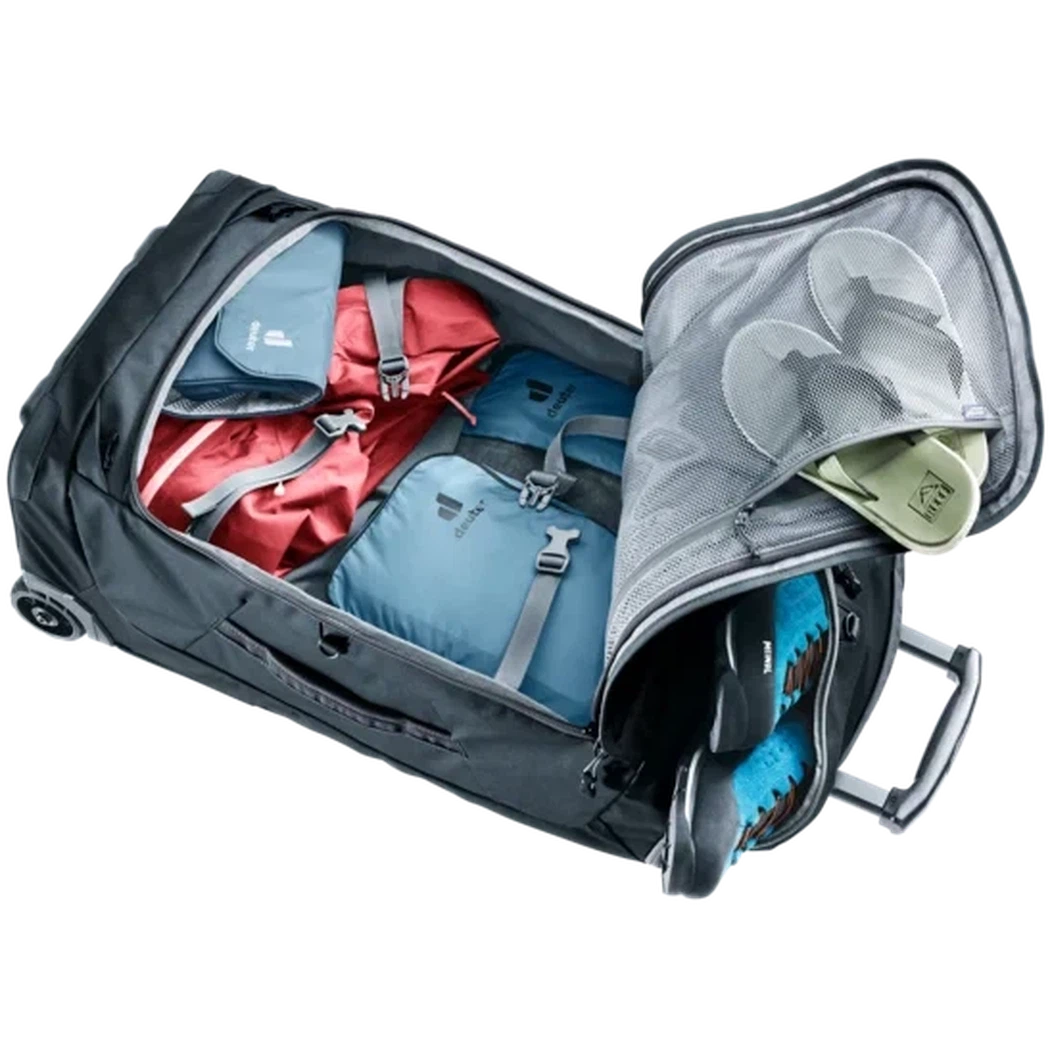 Deuter Duffel Pro Movo 60-Travel - Luggage-Deuter-Black-Appalachian Outfitters