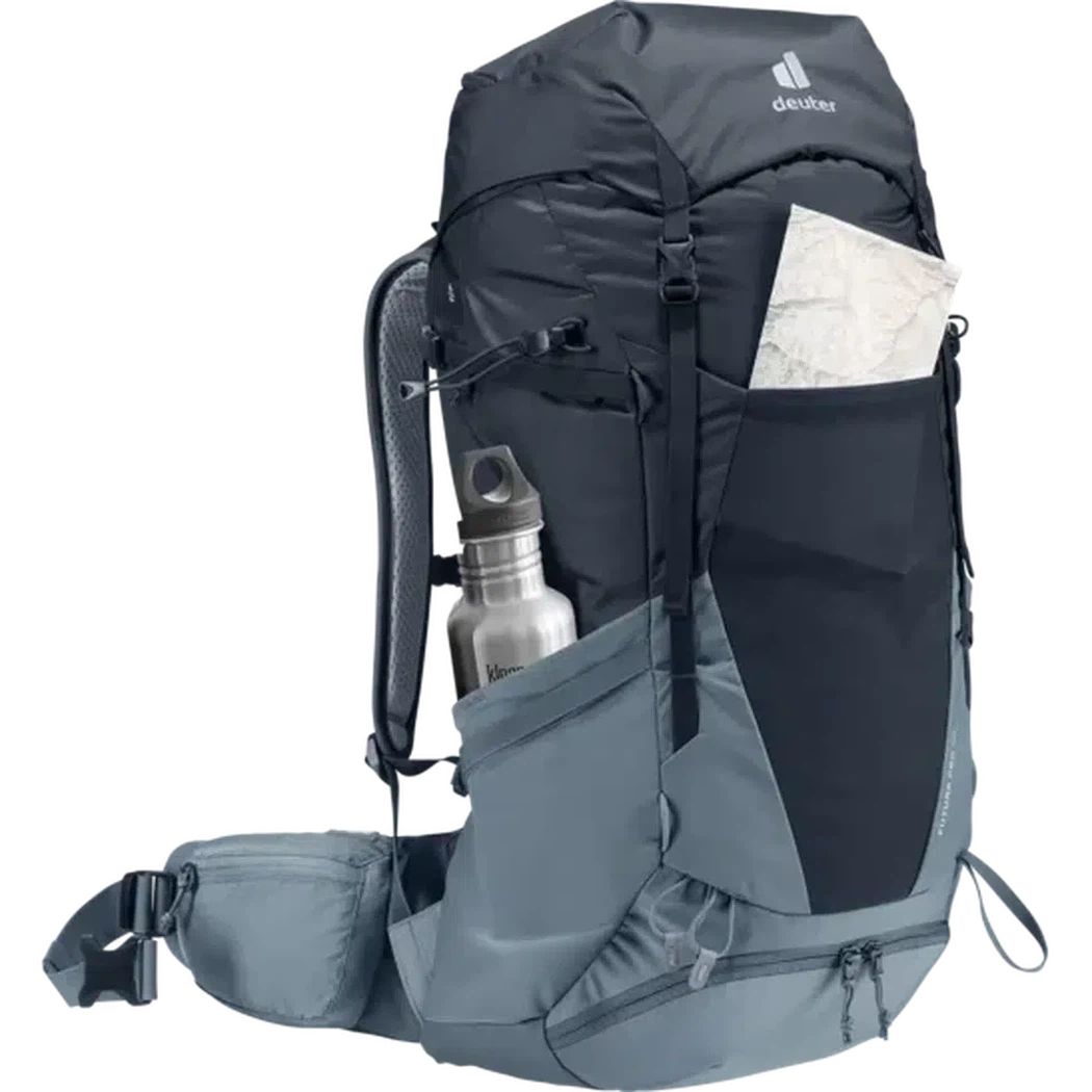 Deuter Futura Pro 40-Camping - Backpacks - Backpacking-Deuter-Black Graphite-Appalachian Outfitters