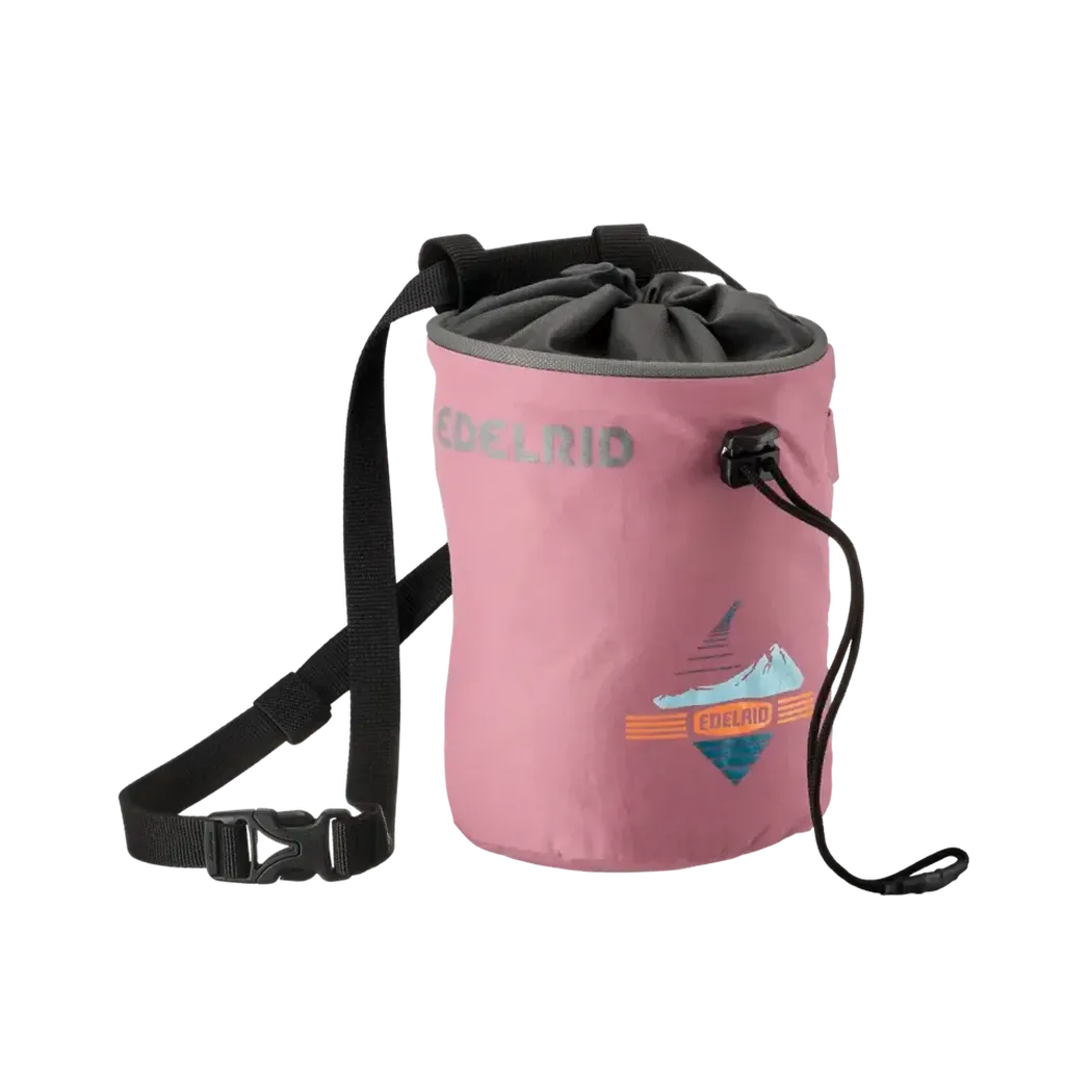 Edelrid Rodeo Chalk Bag-Climbing - Climbing Essentials - Chalk Bags-Edelrid-S-Rose-Appalachian Outfitters