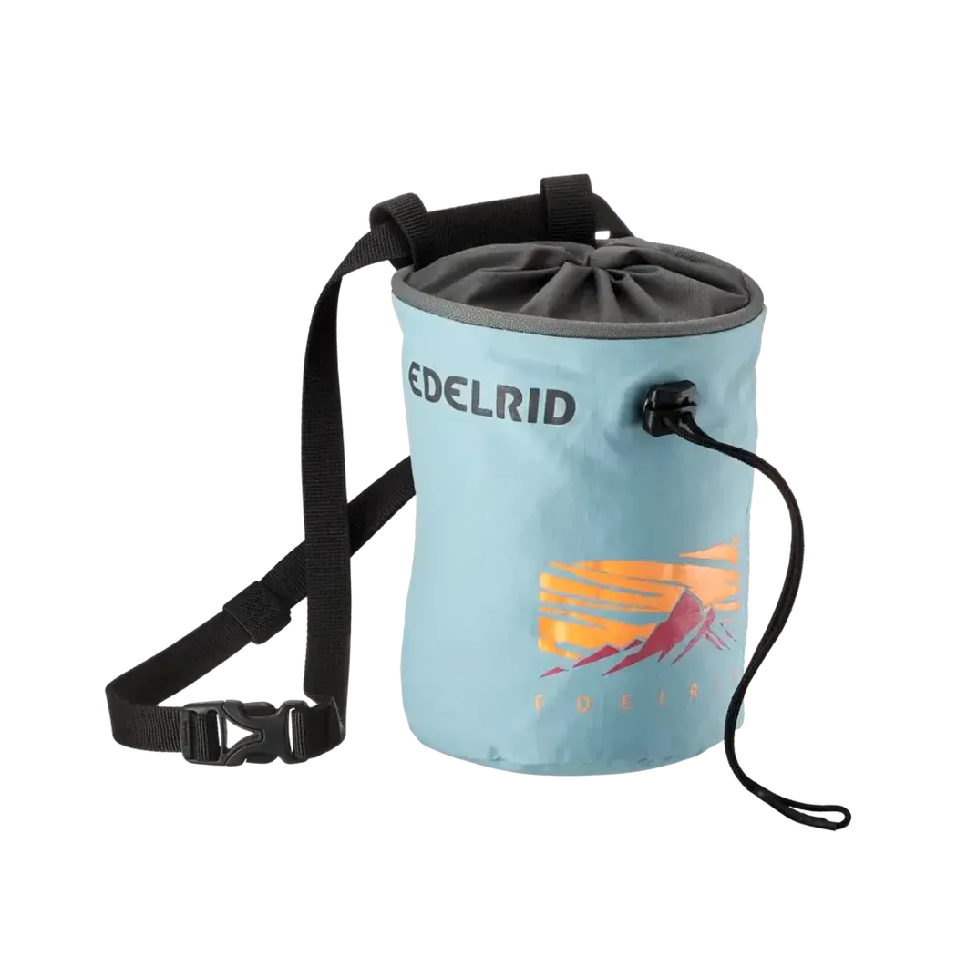 Edelrid Rodeo Chalk Bag-Climbing - Climbing Essentials - Chalk Bags-Edelrid-S-Stone Blue-Appalachian Outfitters