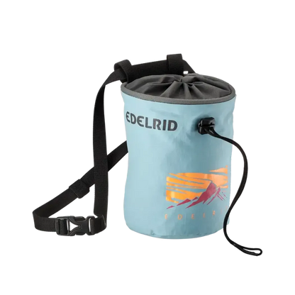 Edelrid Rodeo Chalk Bag-Climbing - Climbing Essentials - Chalk Bags-Edelrid-S-Stone Blue-Appalachian Outfitters