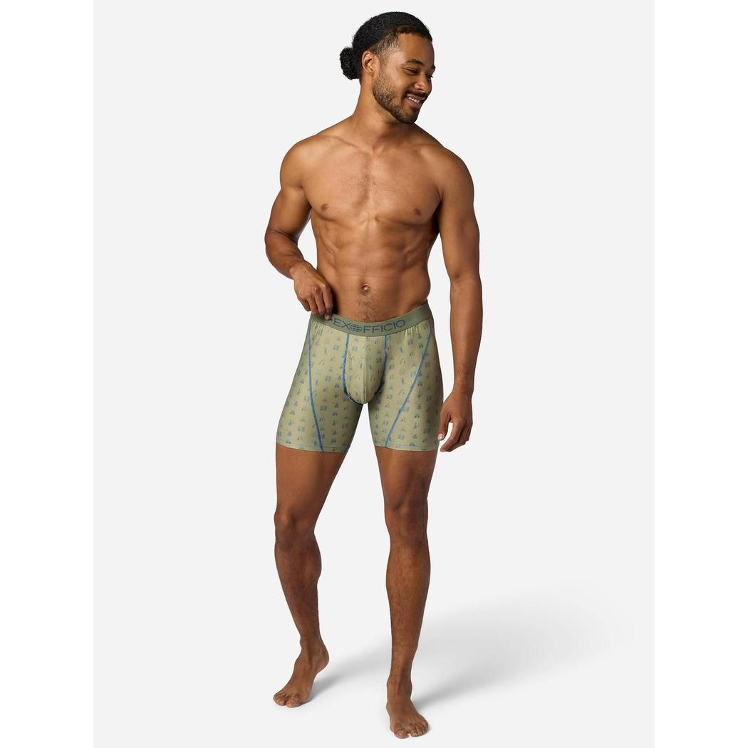Exofficio Men's Give-N-Go Sport 2.0 Boxer Brief 6"-Men's - Clothing - Underwear-Exofficio-Appalachian Outfitters