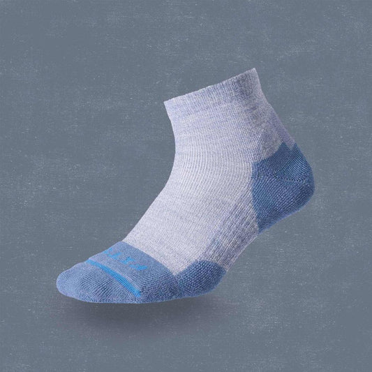 FITS Light Hiker Quarter-Accessories - Socks - Unisex-FITS-Ocean-S-Appalachian Outfitters