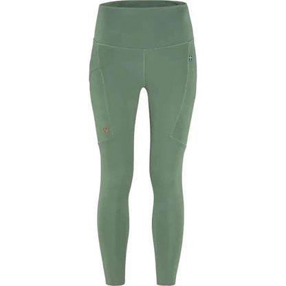 Fjallraven Women's Abisko Tights-Women's - Clothing - Bottoms-Fjallraven-Patina Green-S-Appalachian Outfitters
