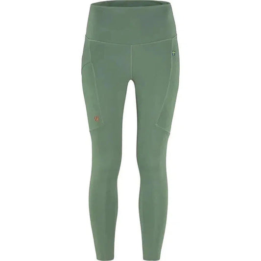 Fjallraven Women's Abisko Tights-Women's - Clothing - Bottoms-Fjallraven-Patina Green-S-Appalachian Outfitters