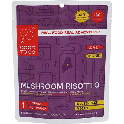 Herbed Mushroom Risotto-Food - Backpacking-Good To-Go-Appalachian Outfitters