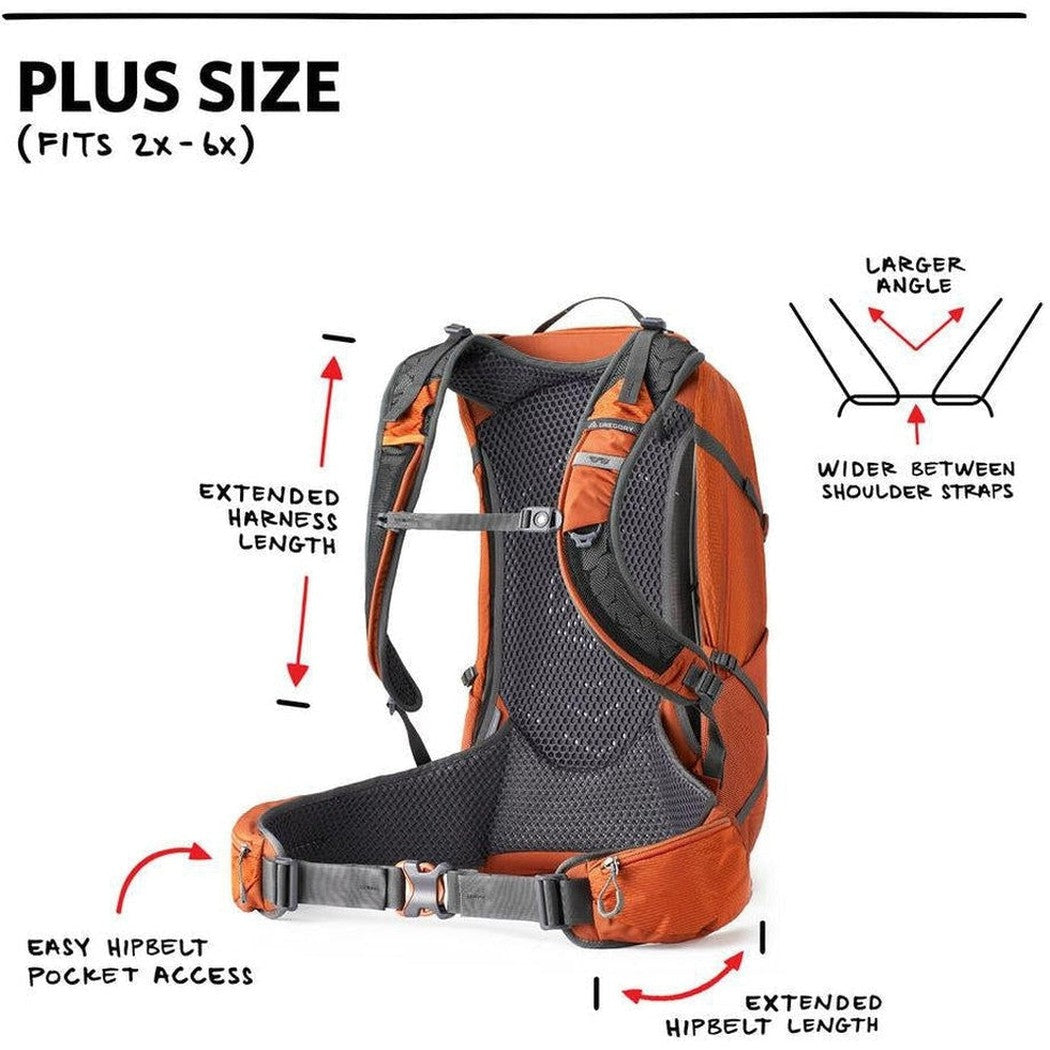 Citro 30 H20 Plus-Camping - Backpacks - Daypacks-Gregory-Spark Orange-Appalachian Outfitters