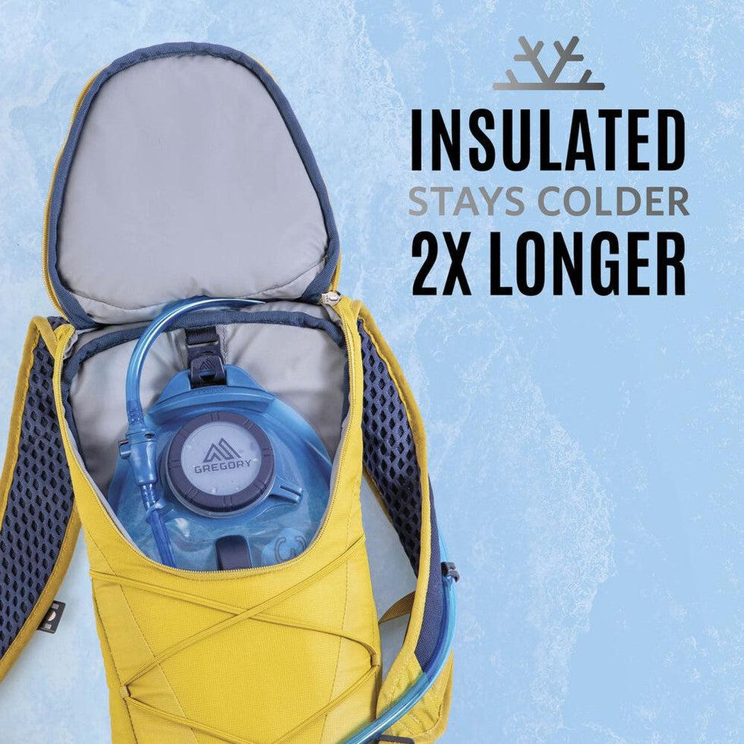 Tempo 6 H20-Camping - Backpacks - Hydration Packs-Gregory-Carbon Bronze-Appalachian Outfitters