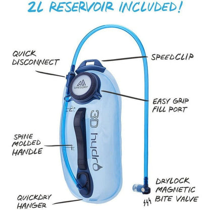 Tempo 6 H20-Camping - Backpacks - Hydration Packs-Gregory-Carbon Bronze-Appalachian Outfitters