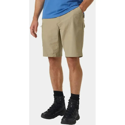 Helly Hansen Men's Brono Softshell Shorts-Men's - Clothing - Bottoms-Helly Hansen-Pebble-M-Appalachian Outfitters